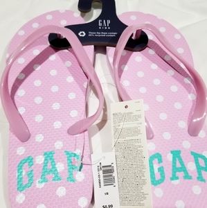 Gap Kids Flip Flops NWT (lavender)